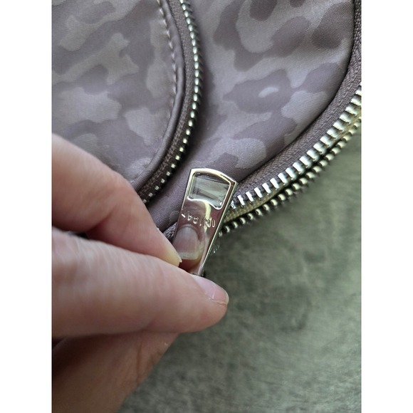 Crossbody Sling Purse Mini Backpack Animal Leopard Print Purple Travel Purse - Picture 11 of 11